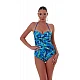 Γυναικείο ολόσωμο strapless μαγιό blue lagoon Bluepoint 25058070D-14 D Cup ΜΠΛΕ