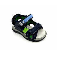 Αγορίστικο Πέδιλο με αυτοκόλλητο velcro SMART KIDS 121-233 ΜΠΛΕ
