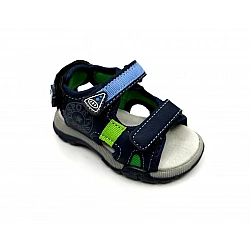 Αγορίστικο Πέδιλο με αυτοκόλλητο velcro SMART KIDS 121-233 ΜΠΛΕ