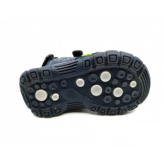 Αγορίστικο Πέδιλο με αυτοκόλλητο velcro SMART KIDS 121-233 ΜΠΛΕ