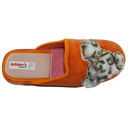 Γυναικεία παντόφλα ADAM'S 799-4505 Πορτοκαλί
