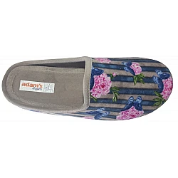 Γυναικεία παντόφλα ADAM'S 753-17511 Σιέλ