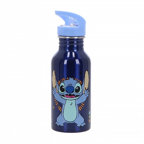 Παιδικό LUNCH SET 5 LUNCH BOX SNACK BOX και Μπουκάλι Παγούρι Νερού Αλουμινίου Disney Stitch 565468 ΜΠΛΕ