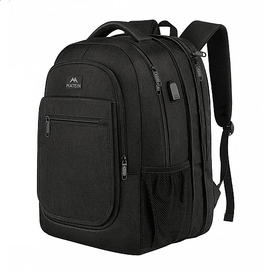 Σακίδιο πλάτης 36,8L Laptop 15,6” Matein 1364 μαύρο
