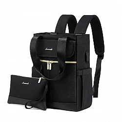 Γυναικείο Σετ Σακίδιο τσάντα χειρός Lovevook 14'' MB2031 black