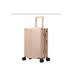 Βαλίτσα Bopai 33-859208 χειραποσκευή καμπίνας 55x22x36 cm ροζ χρυσό
