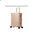 Βαλίτσα Bopai 33-859208 χειραποσκευή καμπίνας 55x22x36 cm ροζ χρυσό