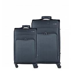 Βαλίτσα trolley Cardinal 3700 μεσαία μεγάλη 66x25x40 cm + 77x30x46 cm σκούρο μπλέ