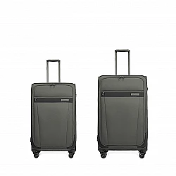 Σετ Βαλίτσες Cardinal 5200 Καμπίνας & Μεσαία 55x35x19,5 cm + 68X22,5X41 cm χακί