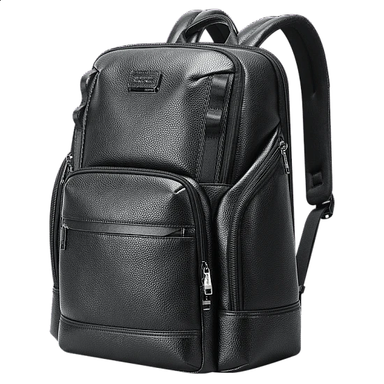 Δερμάτινο Σακίδιο 33L Laptop 15,6” Bopai 61-123511 μαύρο