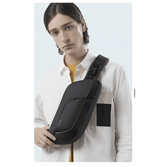 Τσαντάκι ώμου χιαστί crossbody Bange 7312 μαύρο