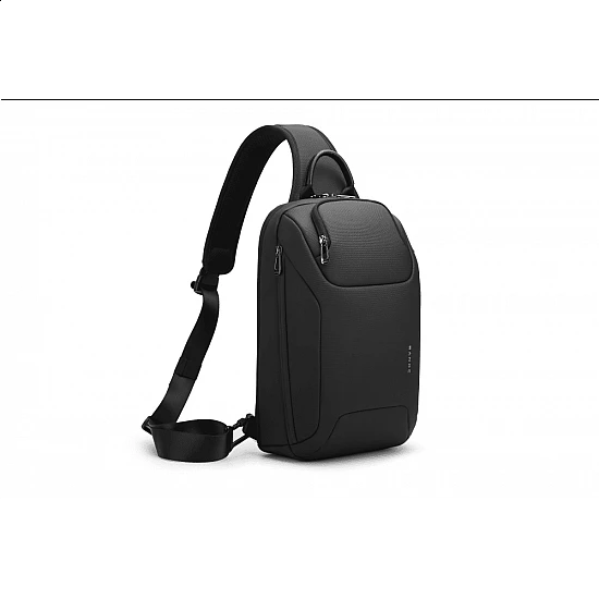 Τσαντάκι ώμου χιαστί crossbody Bange 8031 μαύρο