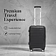 Σετ 3 βαλίτσες Newcom N1312 PC σετ 3 τεμαχίων 50x22x36 cm + 61x25x43 cm + 71x29x50 cm μαύρο