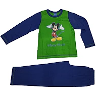 Παιδική αγορίστικη πυτζάμα Mickey Minerva 1000058 Μπλε-πράσινο