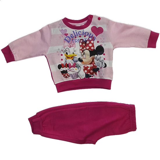 Παιδική κοριτσίστικη πυτζάμα Minnie Disney WD100795 Φούξια