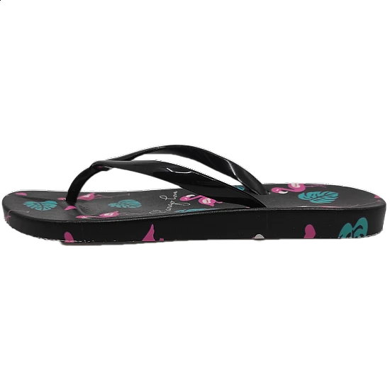 Γυναικεία Σαγιονάρα Θαλάσσης Flamingo JOMIX SD2645 Μαύρο