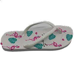 Γυναικεία Σαγιονάρα Θαλάσσης Flamingo JOMIX SD2645-WH Λευκό