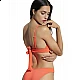 Γυναικείο μαγιό Bikini Top τρίγωνο Blu4u 2136706-20 Κοραλί