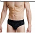 Ανδρικό εσώρουχο Bamboo Slip Walk W1775-6 Μαύρο