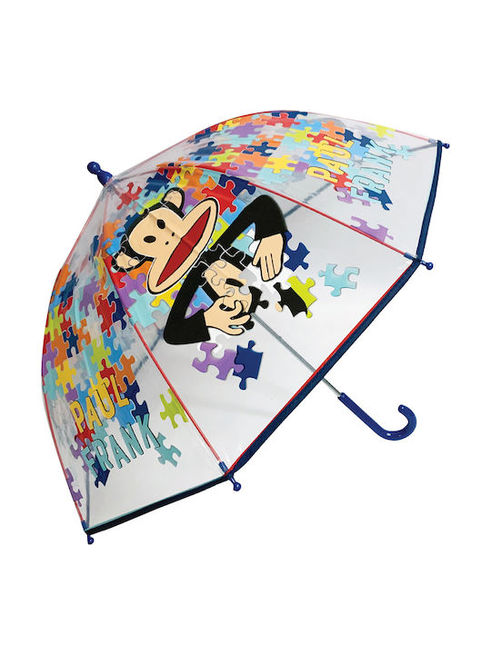 ΟΜΠΡΕΛΑ όρθια χειροκίνητη διάφανη PAUL FRANK 6619
