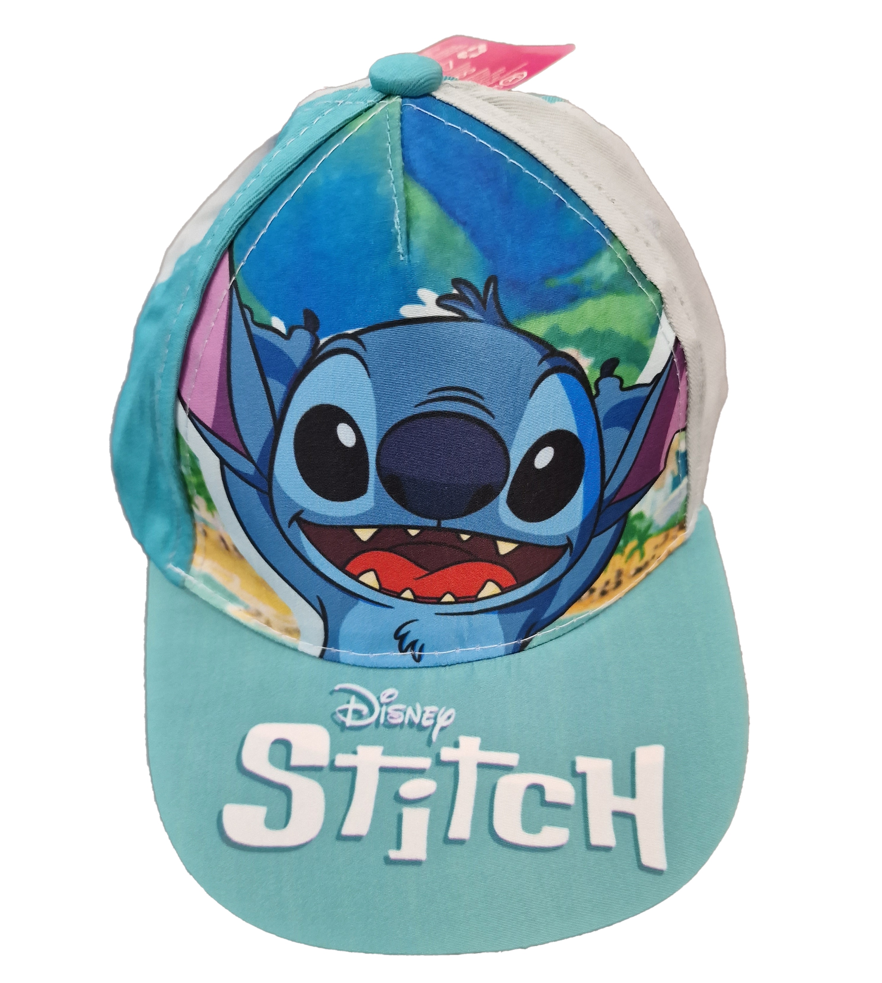 Παιδικό Καπέλο Τζόκευ jockey Βαμβακερό 54 cm Disney Lilo Stitch D07149MC ΒΕΡΑΜΑΝ 