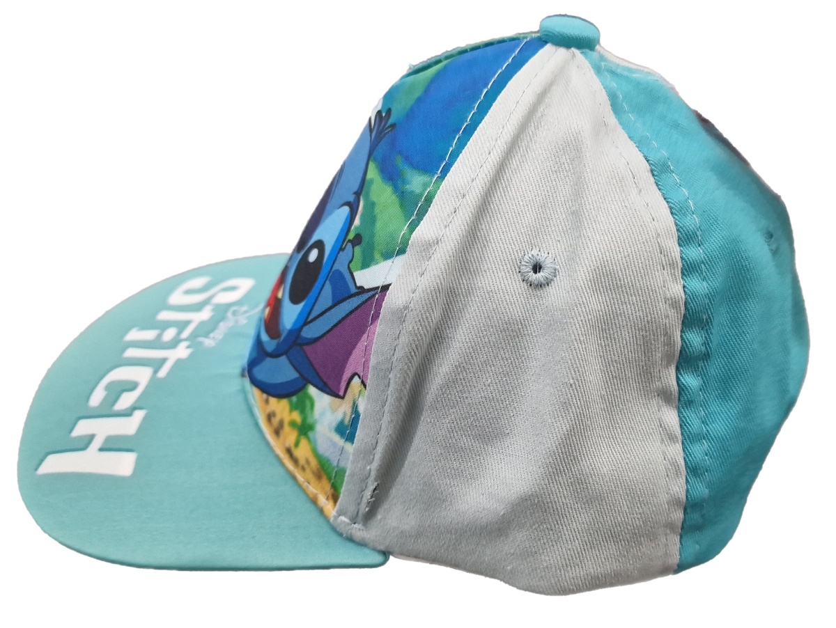 Παιδικό Καπέλο Τζόκευ jockey Βαμβακερό 54 cm Disney Lilo Stitch D07149MC ΒΕΡΑΜΑΝ 