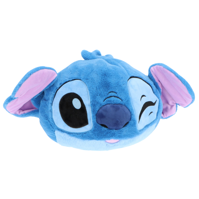 Παιδικό Cuddle Pillow Λούτρινο Μαξιλάρι Αγκαλιάς με τσέπες για ζεστά χέρια Hand warmers Noxxiez Stitch HW776 ΜΠΛΕ
