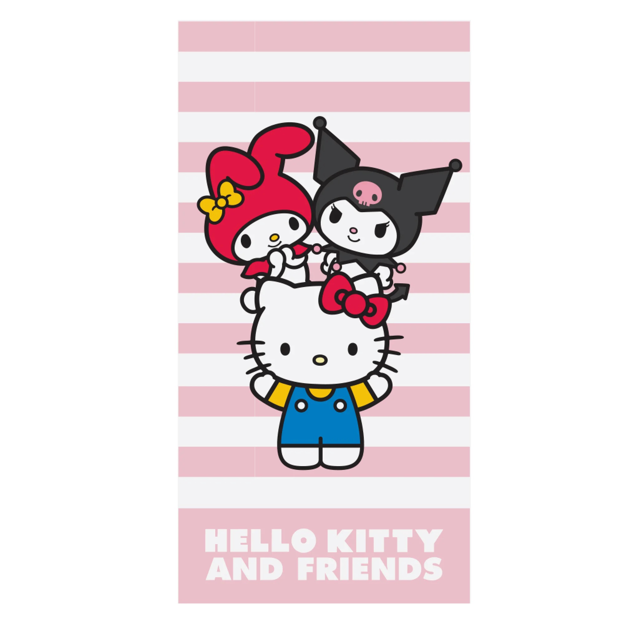 ΠΕΤΣΕΤΑ ΘΑΛΑΣΣΗΣ MICROFIBER 70x150cm HELLO KITTY 4917 ΡΟΖ