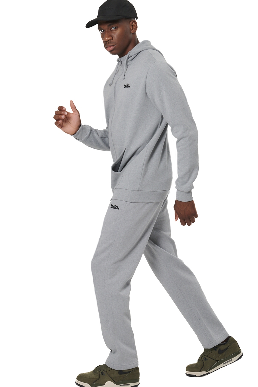 ΑΝΔΡΙΚΟ FLEECE ΠΑΝΤΕΛΟΝΙ Body Action 023531-01-SILVER GREY