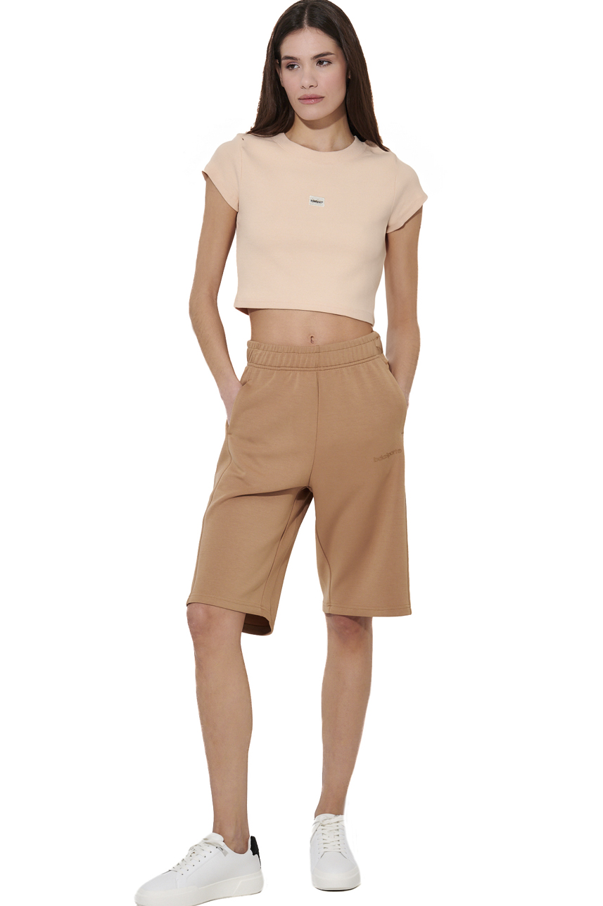 ΓΥΝΑΙΚΕΙΑ ΦΑΡΔΙΑ ΒΕΡΜΟΥΔΑ Body Action 031621-01-CARTOUCHE BROWN