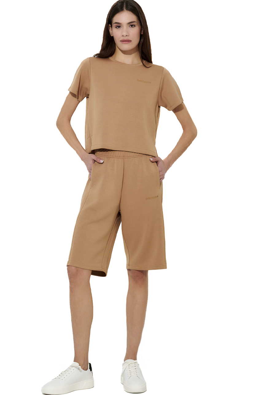 ΓΥΝΑΙΚΕΙΑ ΦΑΡΔΙΑ ΒΕΡΜΟΥΔΑ Body Action 031621-01-CARTOUCHE BROWN