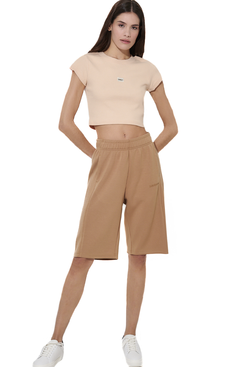 ΓΥΝΑΙΚΕΙΑ ΦΑΡΔΙΑ ΒΕΡΜΟΥΔΑ Body Action 031621-01-CARTOUCHE BROWN