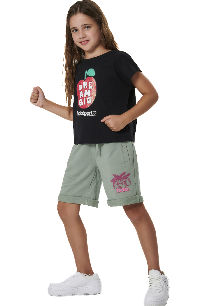 ΠΑΙΔΙΚΗ ΒΕΡΜΟΥΔΑ ΓΙΑ ΚΟΡΙΤΣΙΑ Body Action 032606-01-PISTACHIO GREEN