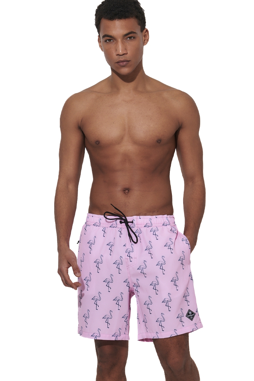 ΑΝΔΡΙΚΟ ΕΜΠΡΙΜΕ ΜΑΓΙΟ ΒΕΡΜΟΥΔΑ Body Action 033624-01-PINK FLAMINGO