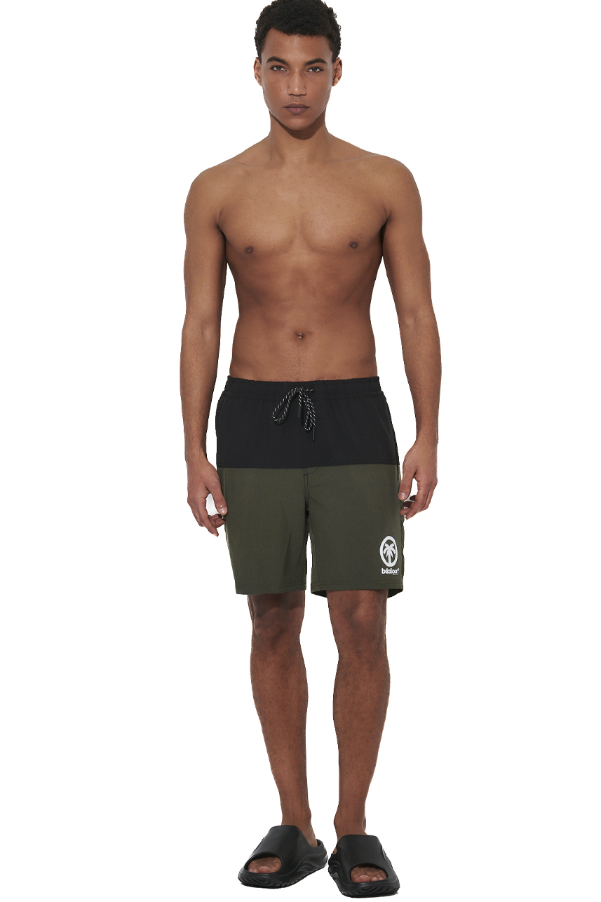 ΑΝΔΡΙΚΟ ΜΑΓΙΟ ΒΕΡΜΟΥΔΑ Body Action 033627-01-BLACK KHAKI