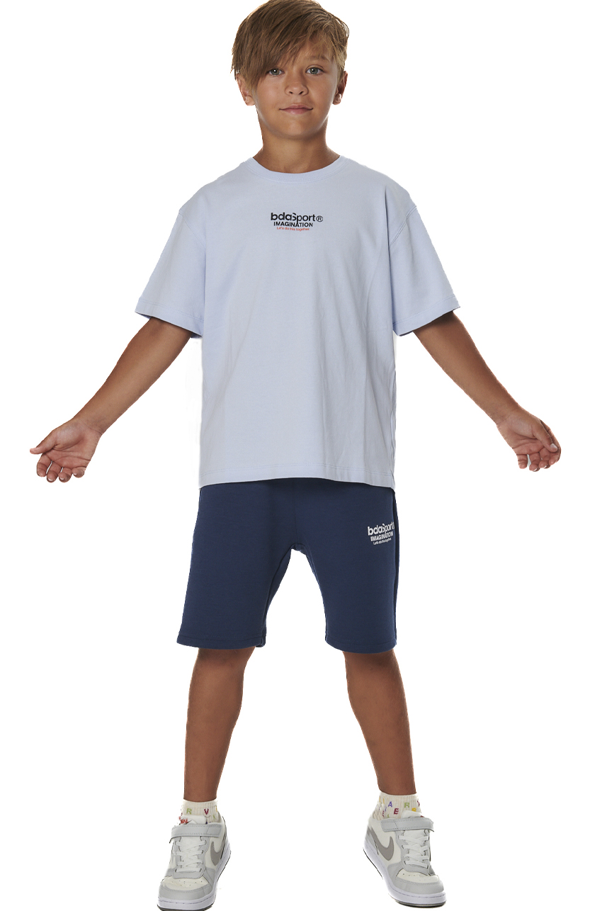 ΠΑΙΔΙΚΗ ΒΕΡΜΟΥΔΑ TECH FLEECE ΓΙΑ ΑΓΟΡΙΑ Body Action 034604-01-SPELLBOUND BLUE