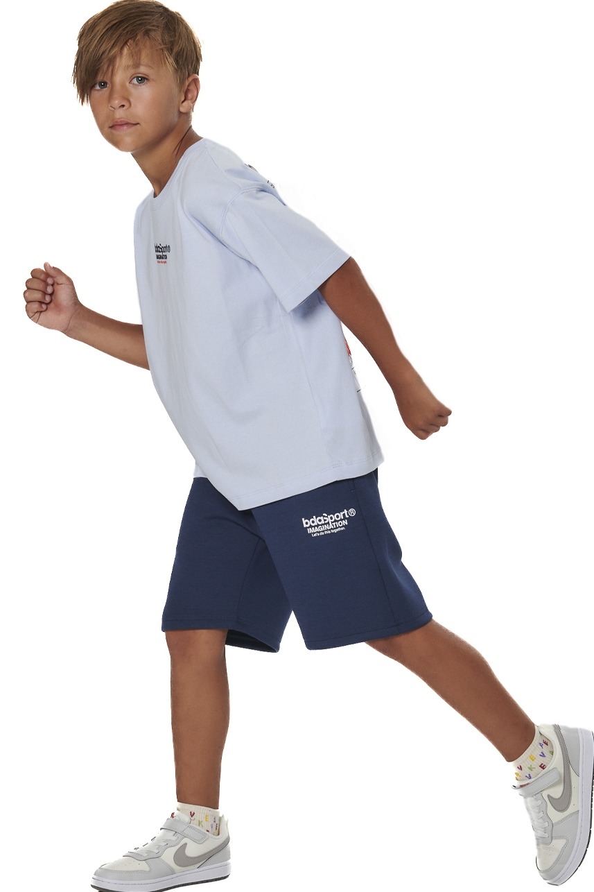 ΠΑΙΔΙΚΗ ΒΕΡΜΟΥΔΑ TECH FLEECE ΓΙΑ ΑΓΟΡΙΑ Body Action 034604-01-SPELLBOUND BLUE