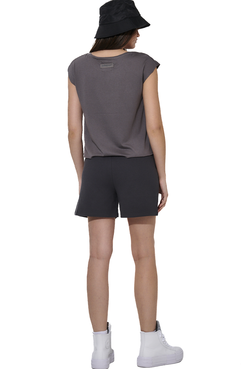 ΓΥΝΑΙΚΕΙΟ CROP ΑΜΑΝΙΚΟ Body Action 041619-01-STEEL GREY