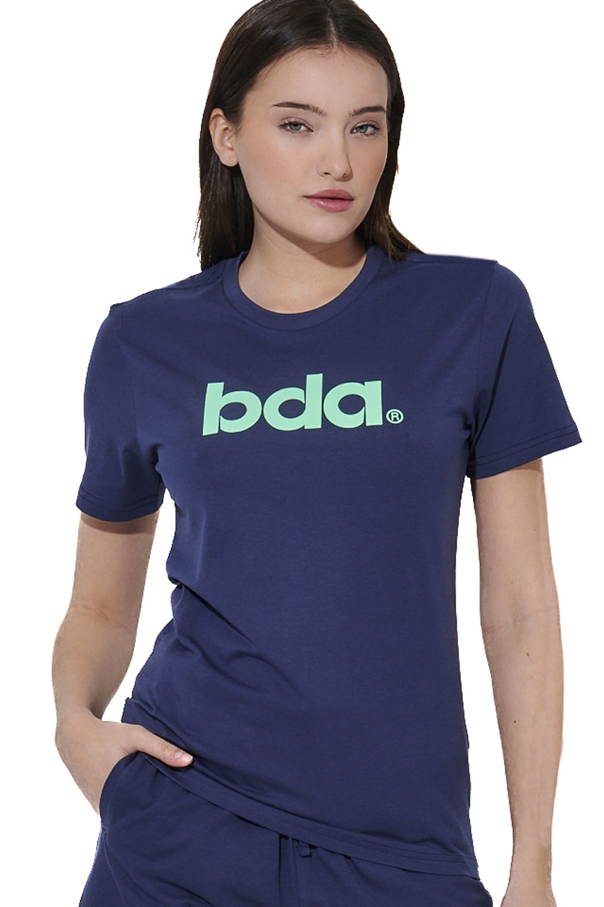 ΓΥΝΑΙΚΕΙΟ T-SHIRT Body Action 051619-01-OCEANA BLUE