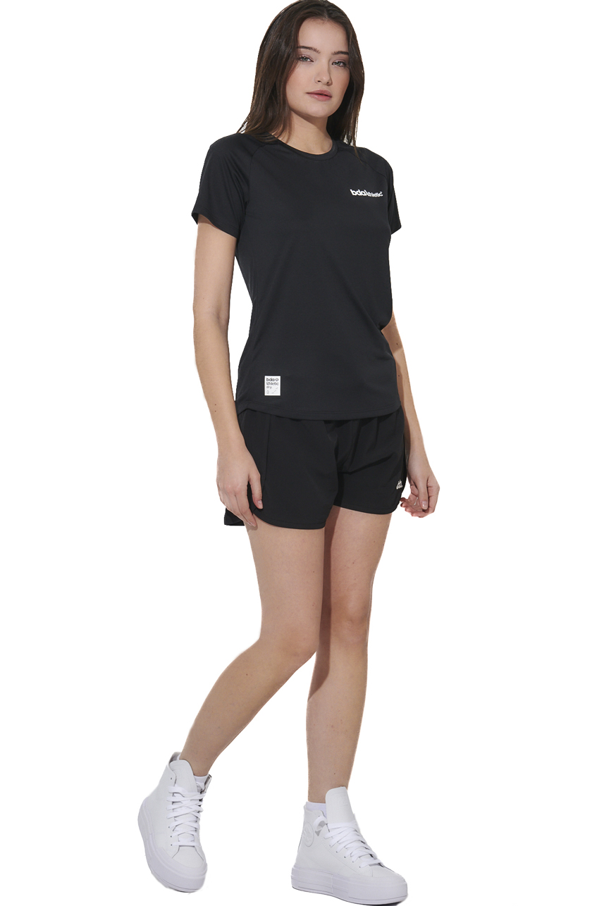 ΓΥΝΑΙΚΕΙΟ ΑΘΛΗΤΙΚΟ T-SHIRT Body Action 051621-01-BLACK