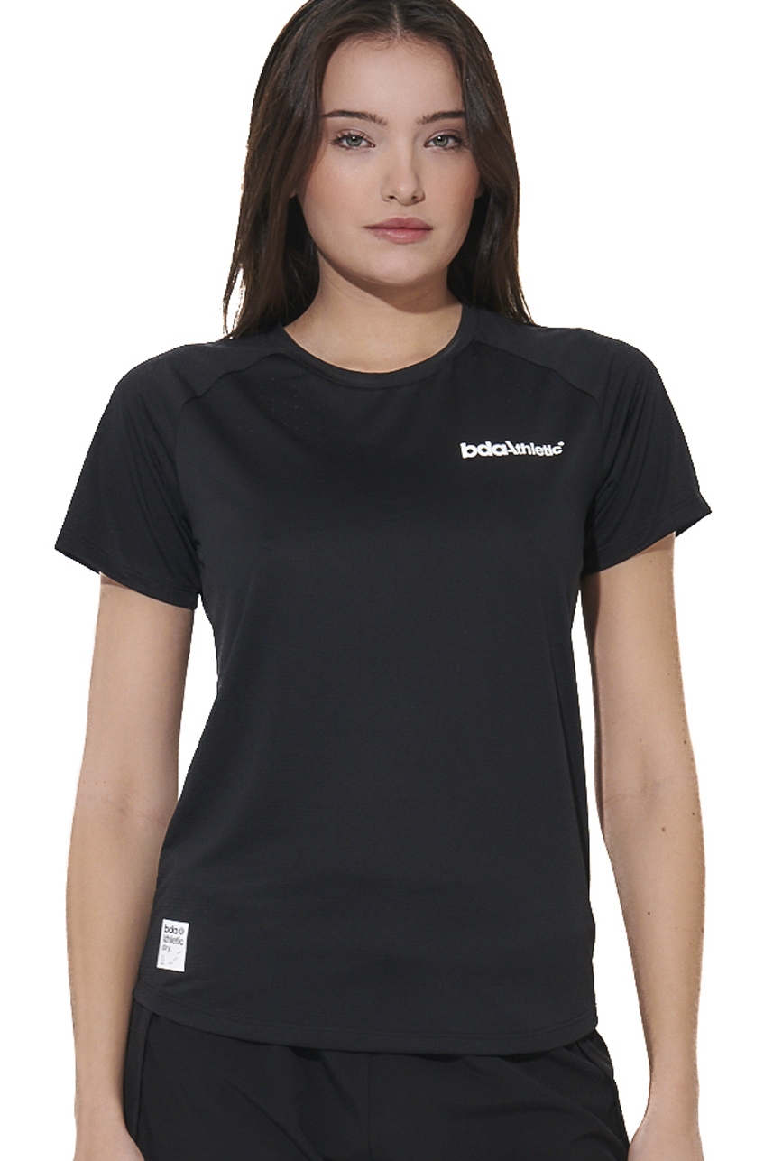 ΓΥΝΑΙΚΕΙΟ ΑΘΛΗΤΙΚΟ T-SHIRT Body Action 051621-01-BLACK