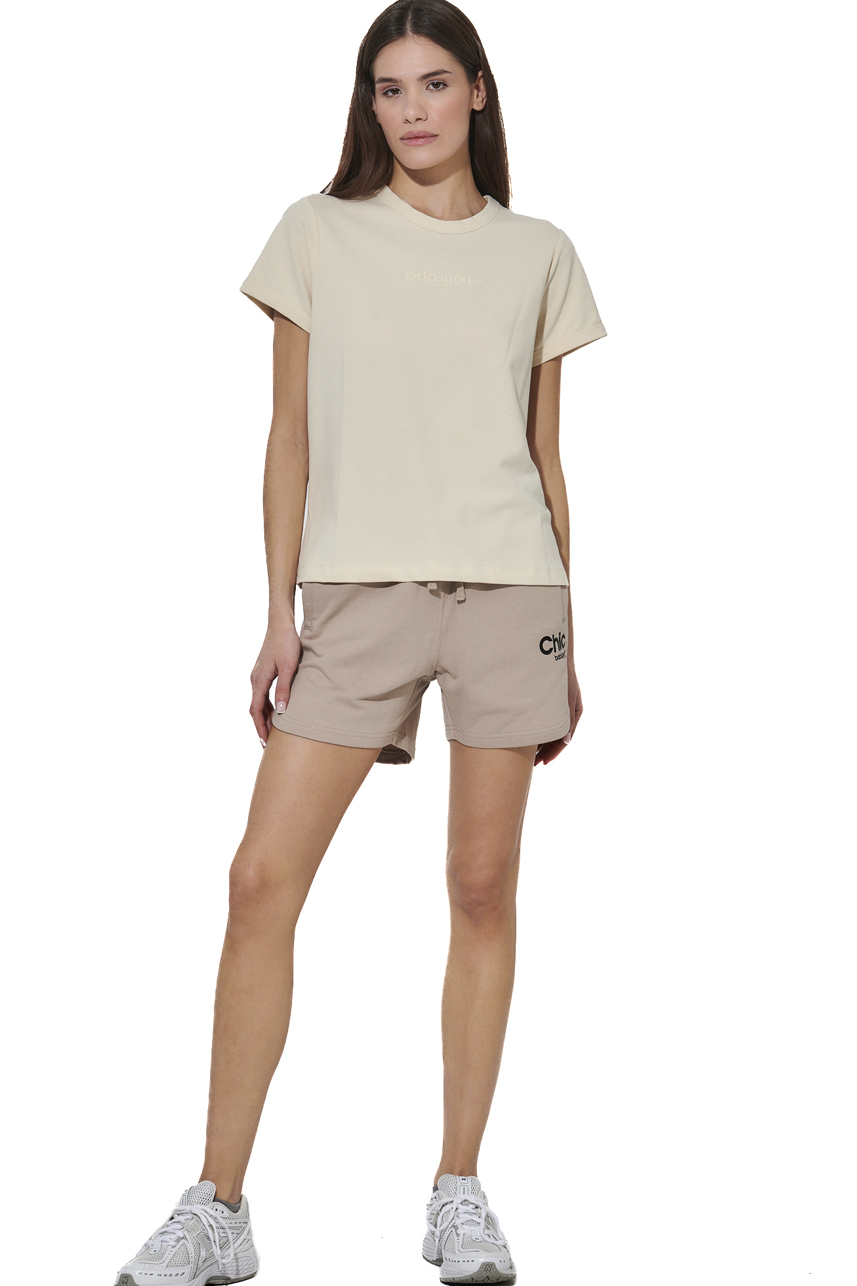 ΓΥΝΑΙΚΕΙΟ PIQUE T-SHIRT Body Action 051623-01-SUMMER SAND