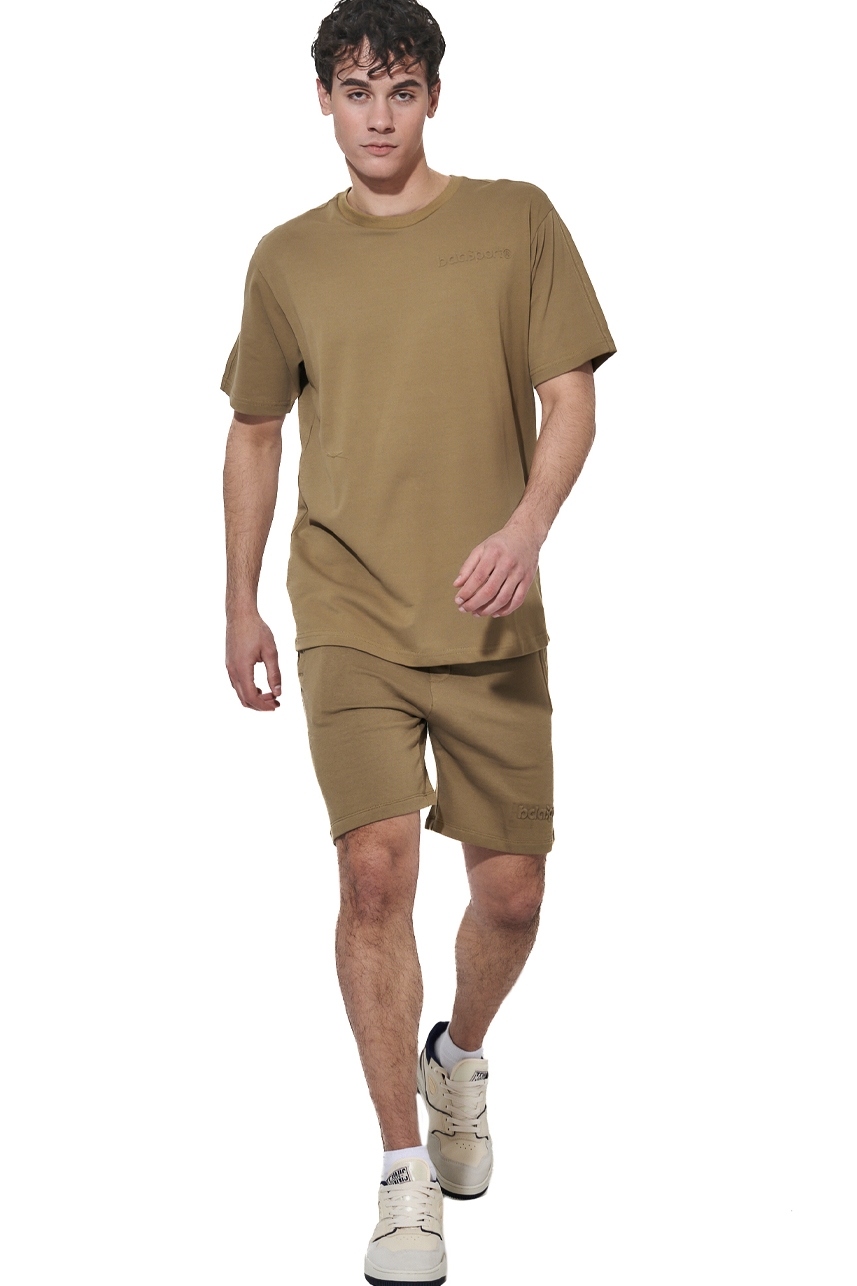 ΑΝΔΡΙΚΟ PIQUE T-SHIRT Body Action 053626-01-COVERT GREEN