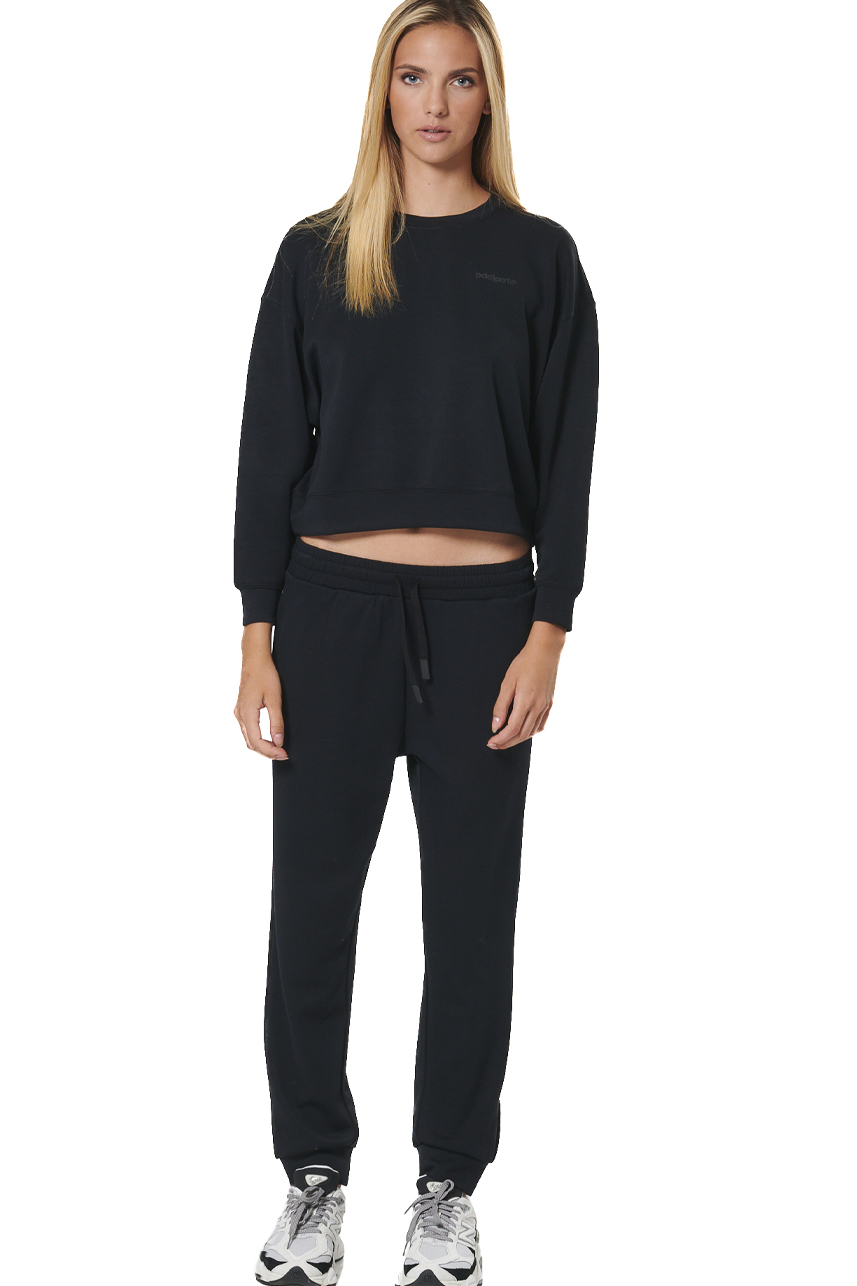 ΓΥΝΑΙΚΕΙΟ CROPPED ΦΟΥΤΕΡ Body Action 061527-01-BLACK