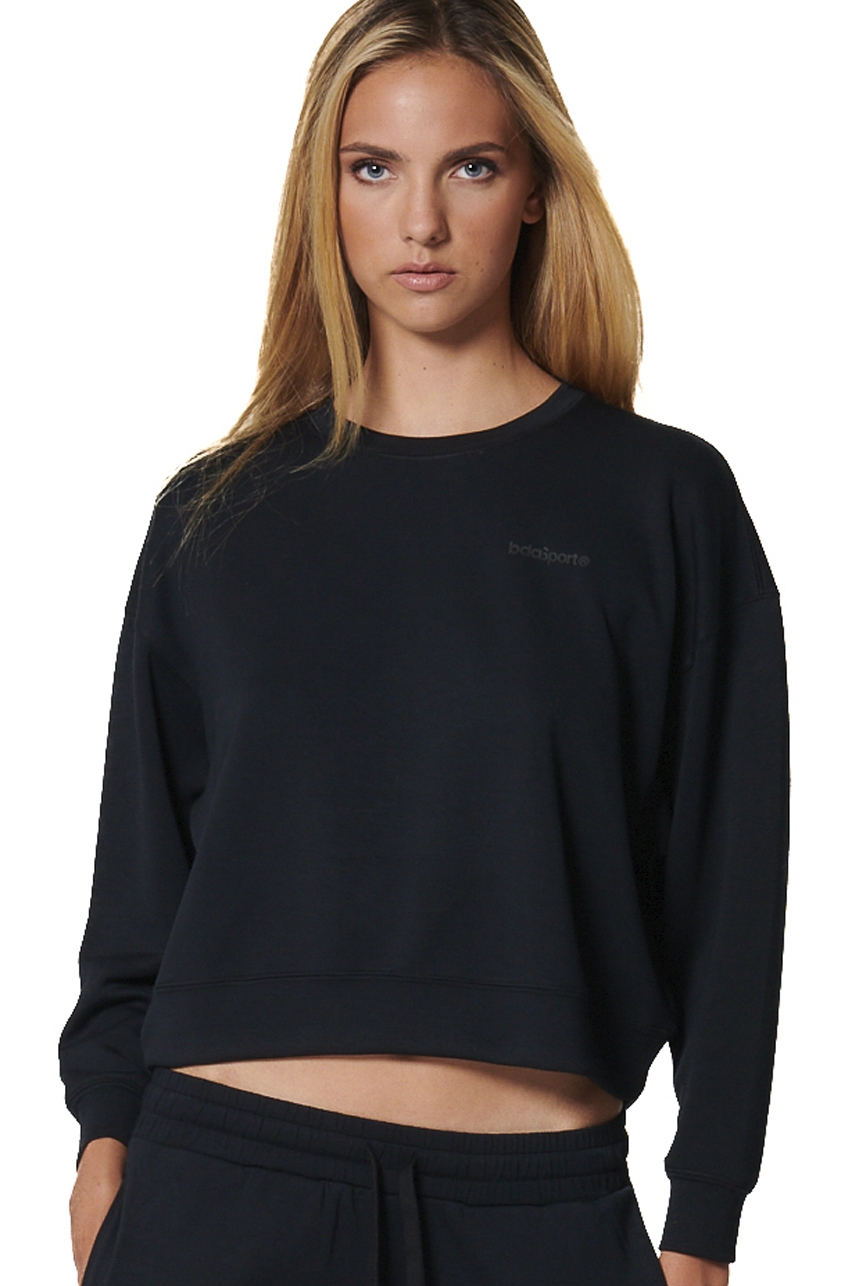 ΓΥΝΑΙΚΕΙΟ CROPPED ΦΟΥΤΕΡ Body Action 061527-01-BLACK