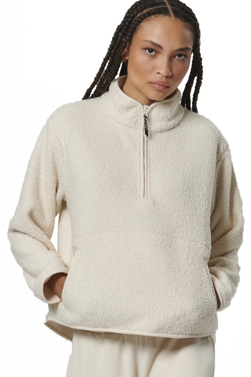 ΓΥΝΑΙΚΕΙΟ OVERSIZED ΦΟΥΤΕΡ  Body Action 061529-01-PRISTINE ECRU