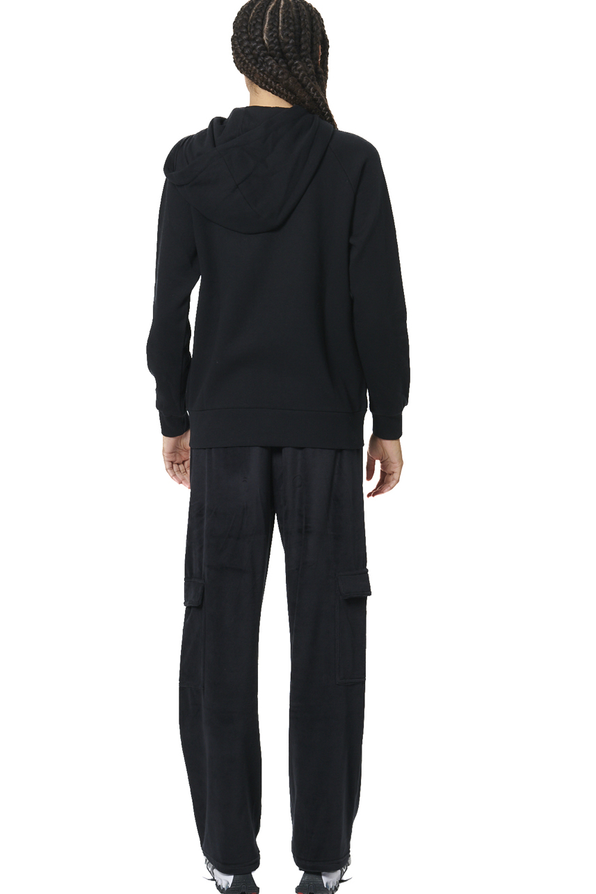 ΓΥΝΑΙΚΕΙΑ FLEECE ΖΑΚΕΤΑ ΜΕ ΚΟΥΚΟΥΛΑ  Body Action 071520-01-BLACK