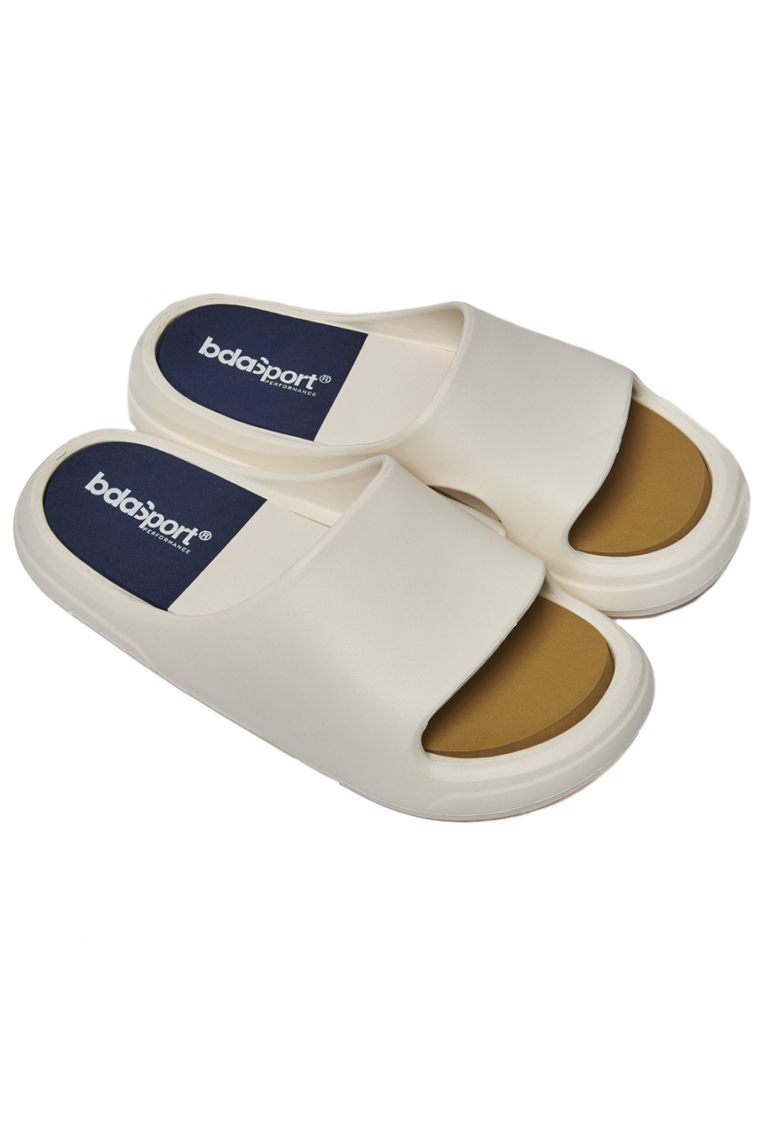 UNISEX SUMMER SLIDES Body Action 093610-01-ECRU WHITE