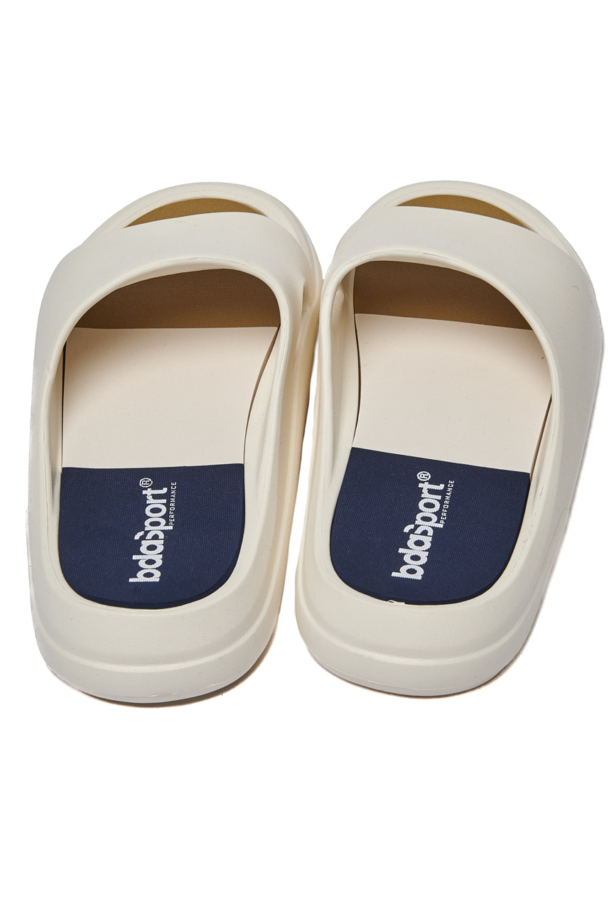 UNISEX SUMMER SLIDES Body Action 093610-01-ECRU WHITE