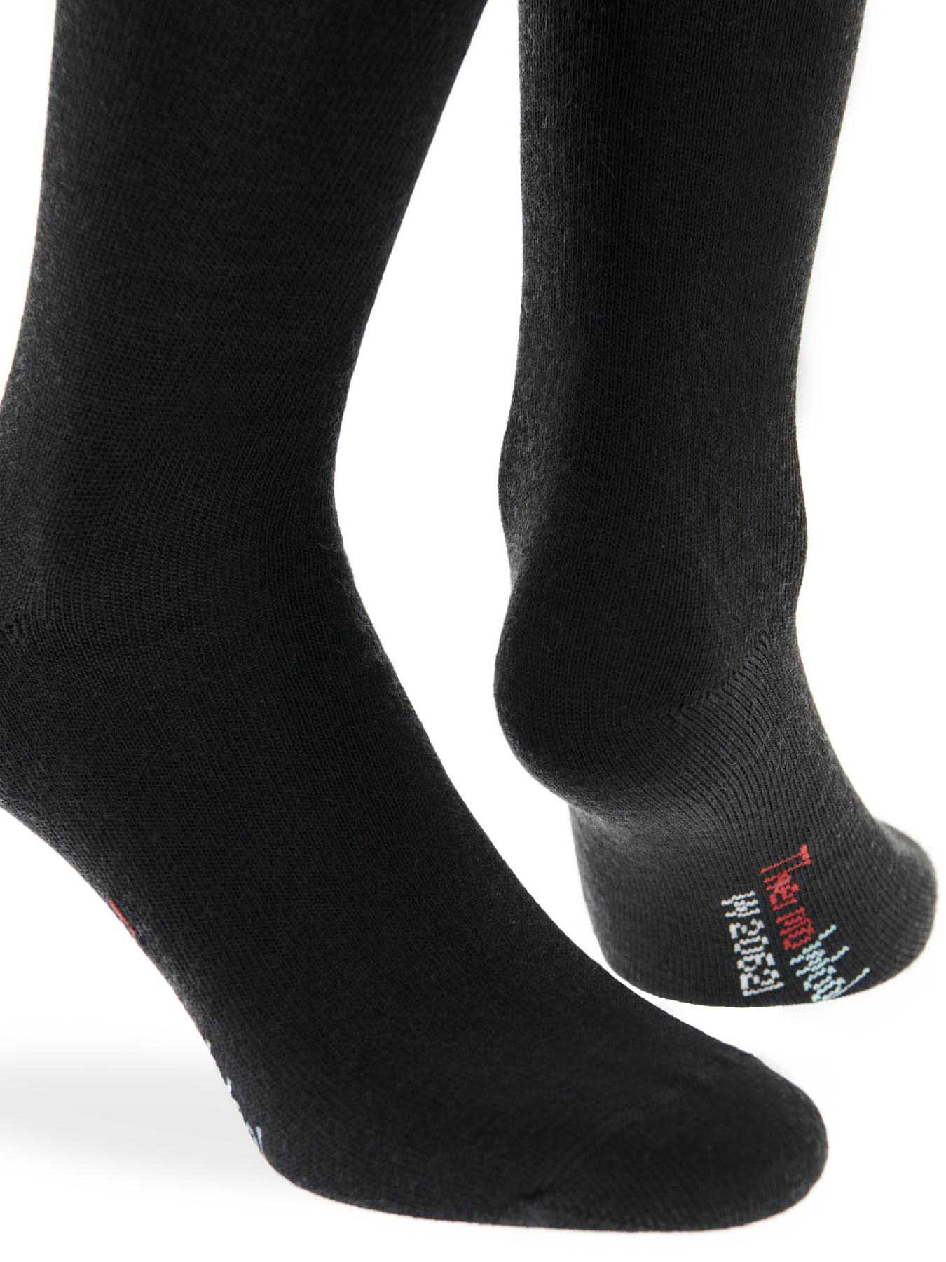 Ανδρική Μάλλινη Ισοθερμική Κάλτσα 40-46 Walk W2062L Μαύρο